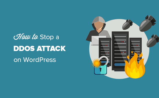 WordPress sitesinde bir DDOS saldırısını durdurma ve önleme