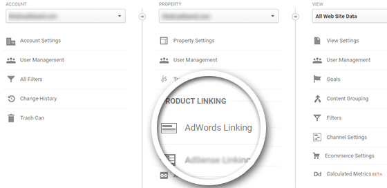 AdWords'ü Google Analytics'e bağlayın